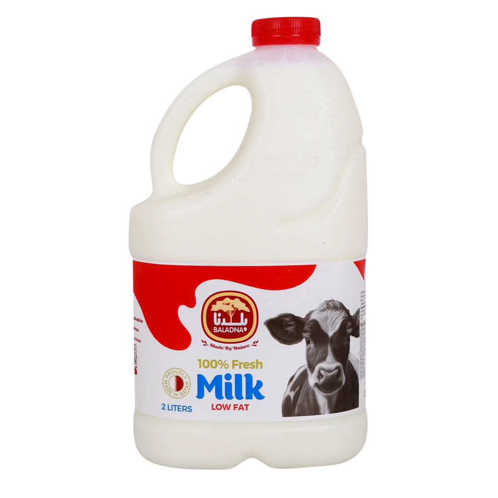 Baladna  Fresh Pasteurized Milk Low Fat 2L