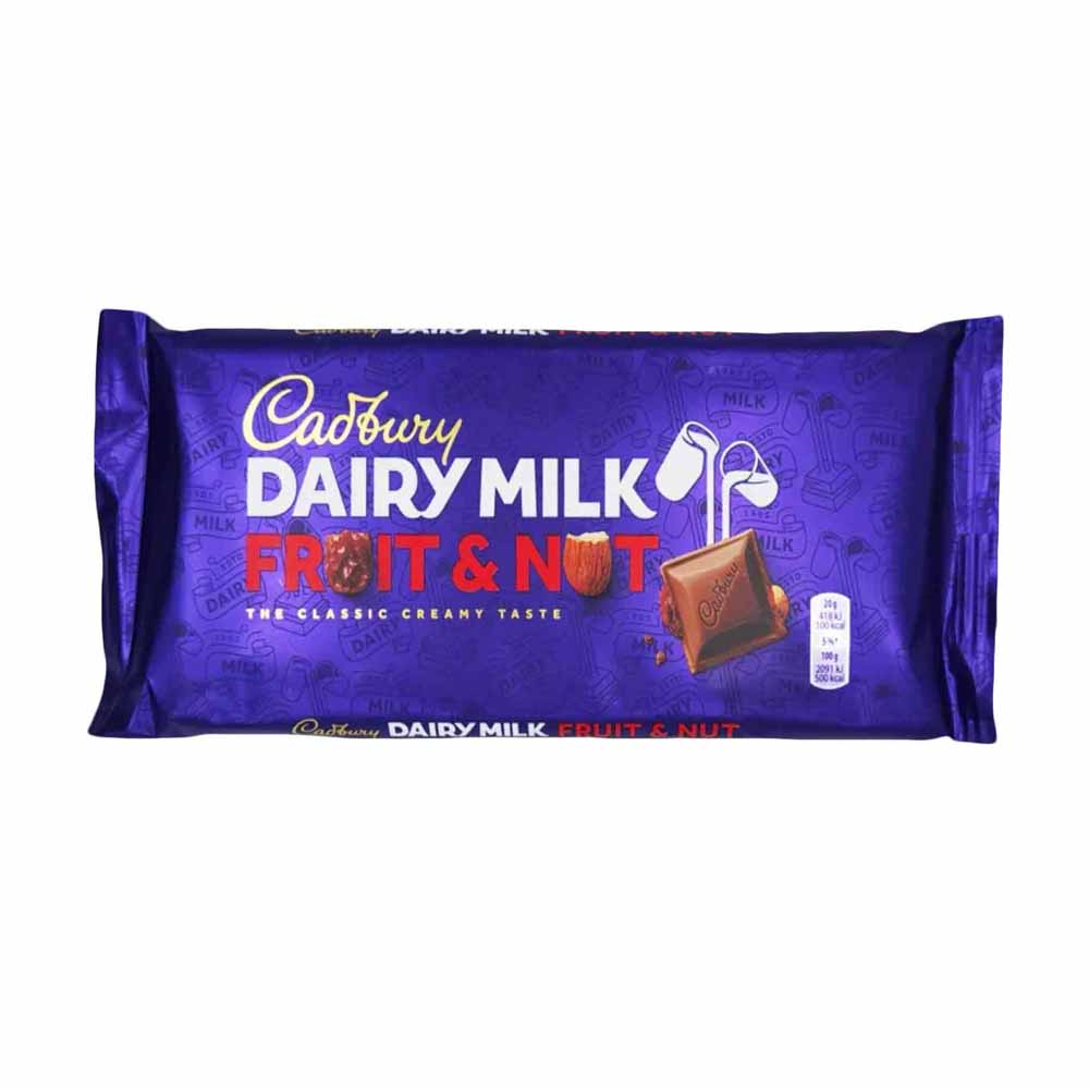 Cadbury Dairy Milk Fruit Nut 160g