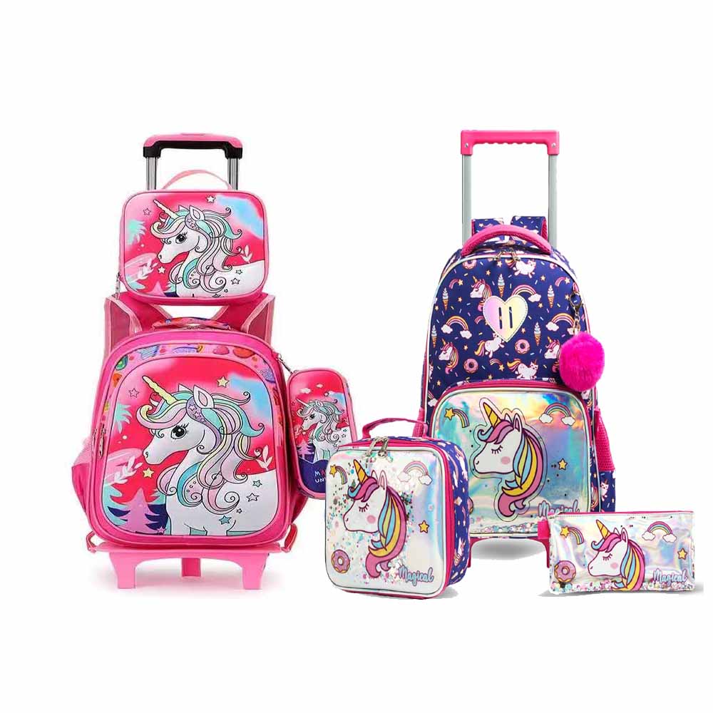 Character School 3in1 Trolley Set Assorted