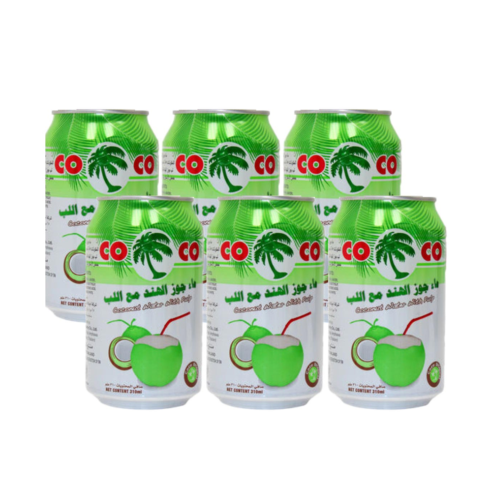 Coco Coconut Juice With Pulp 310ml x 6pcs.