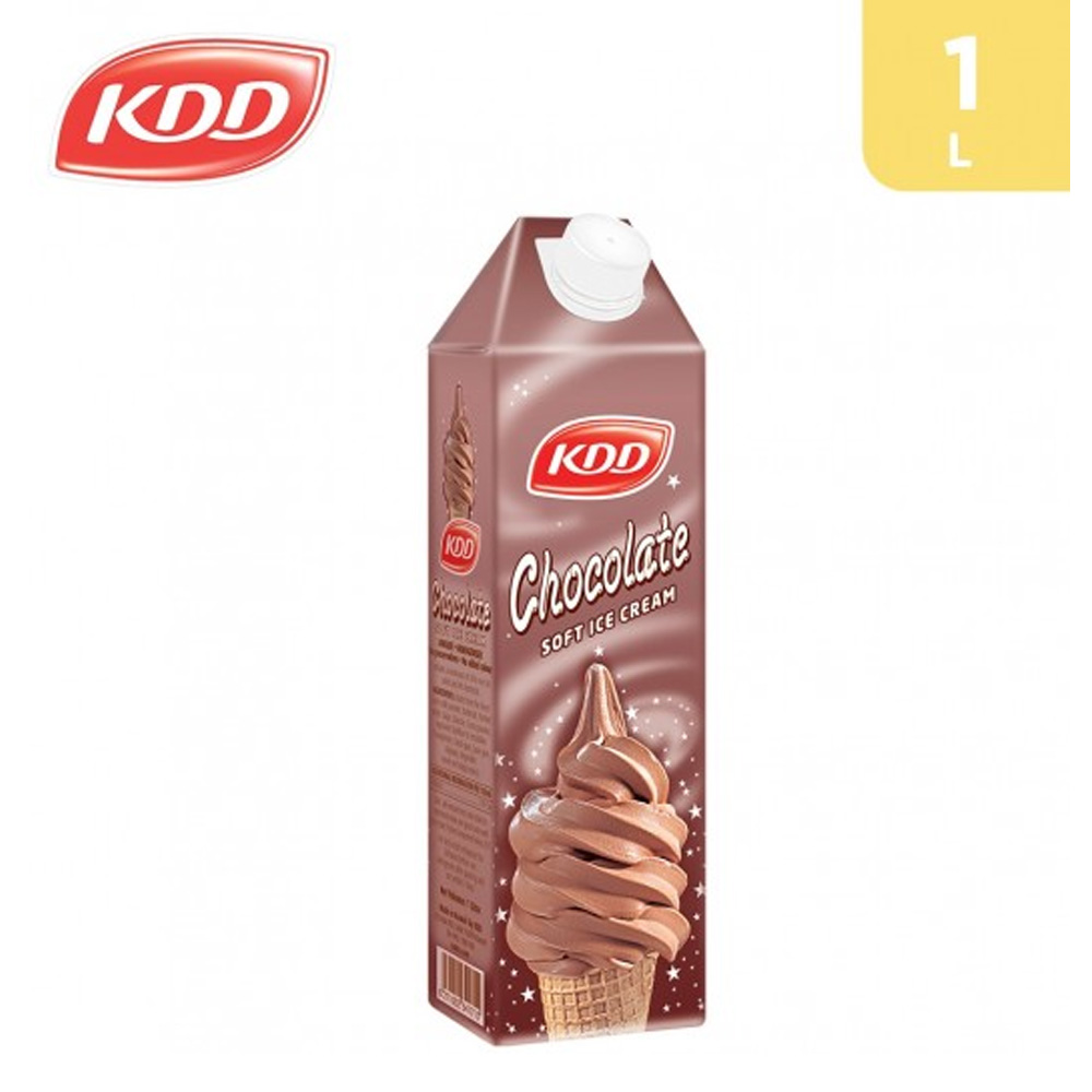 KDD Chocolate Soft Ice Cream 1L