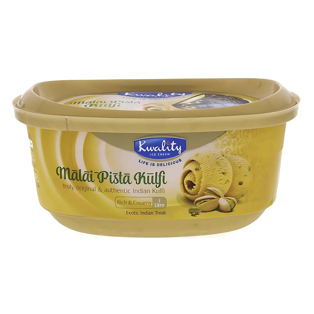 Kwality Malai Kulfi Tub Ice Cream 1 L