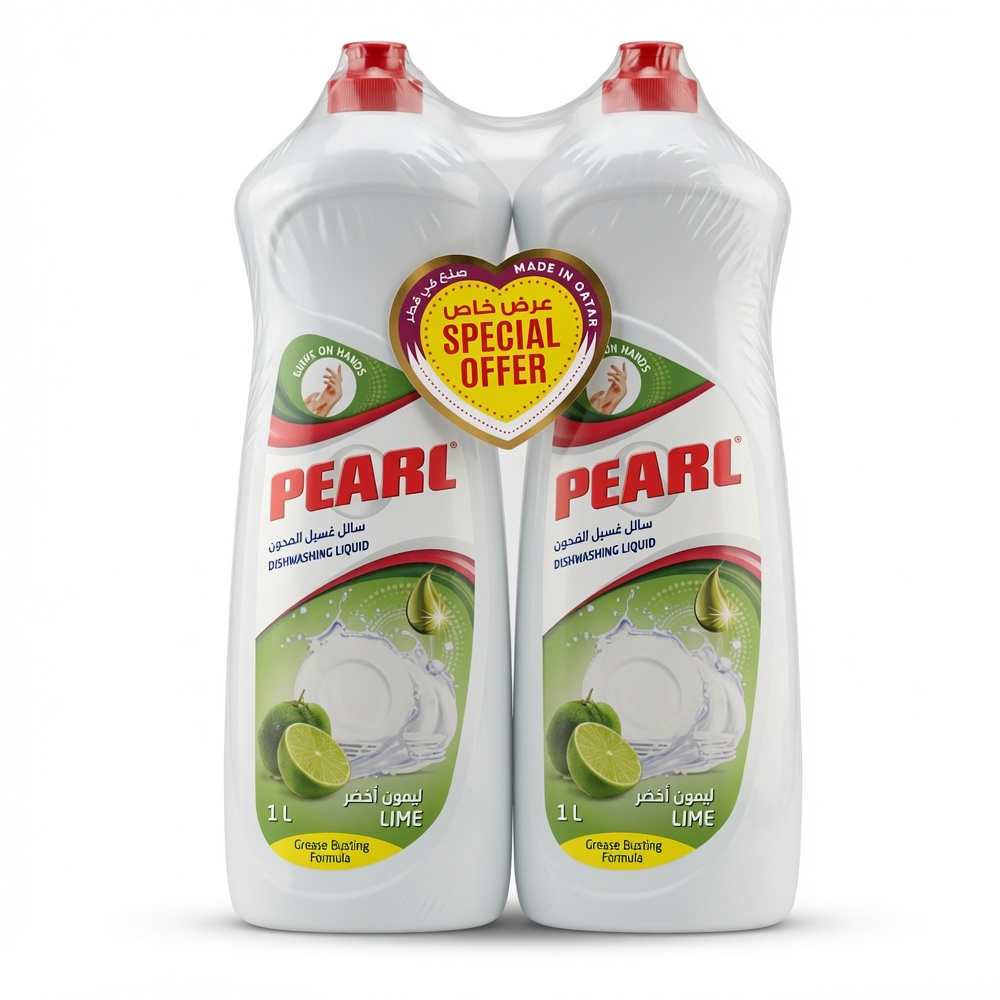 Pearl Dishwash Liquid 2pcs. x 1L