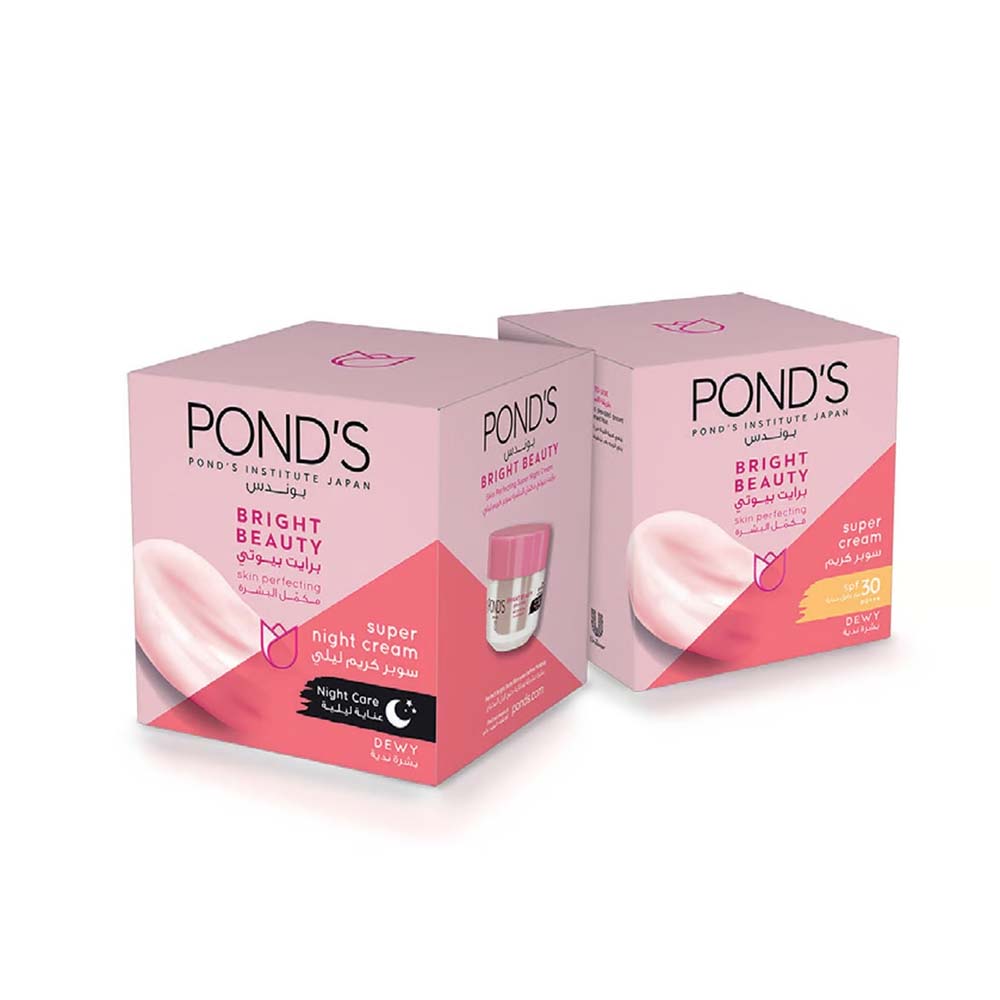 Ponds Day Cream 50Ml+Night Cream 50Ml 