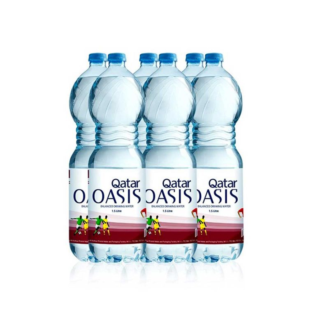 Qatar Oasis Drinking Mineral Water 1.5L 6pcs.
