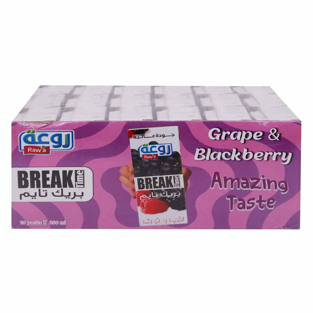 Rawa Time Grape Berry Drink 18pcs 200ml