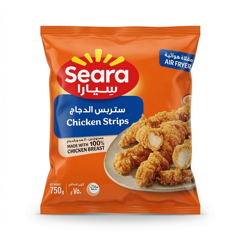 Seara Regular Chicken Strips 750g
