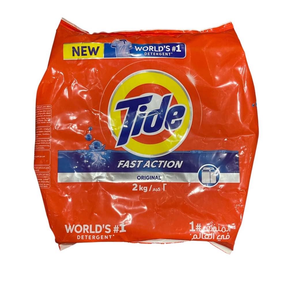Tide Hs Original Tick Detergent Powder 2kg
