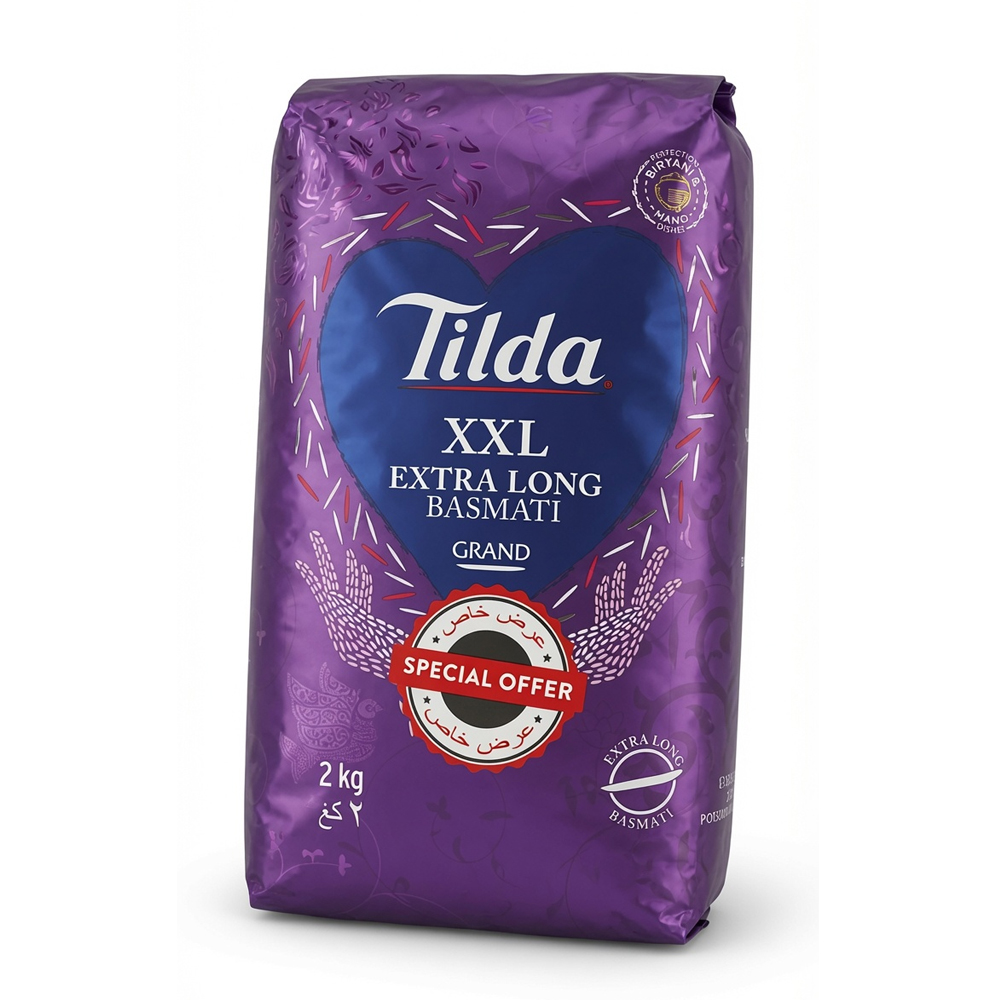 Tilda Grand Basmati Rice 2Kg @ 30% Offer
