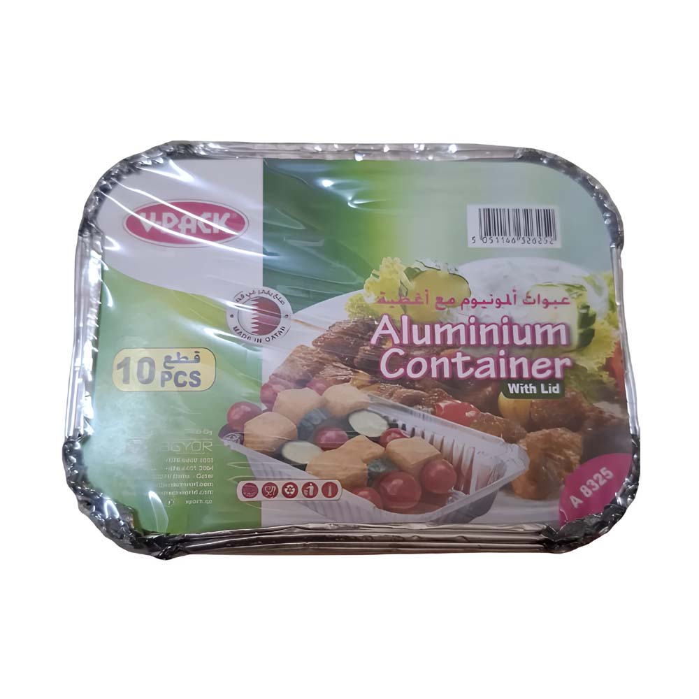 Vpack Aluminium  Container A8325  10S