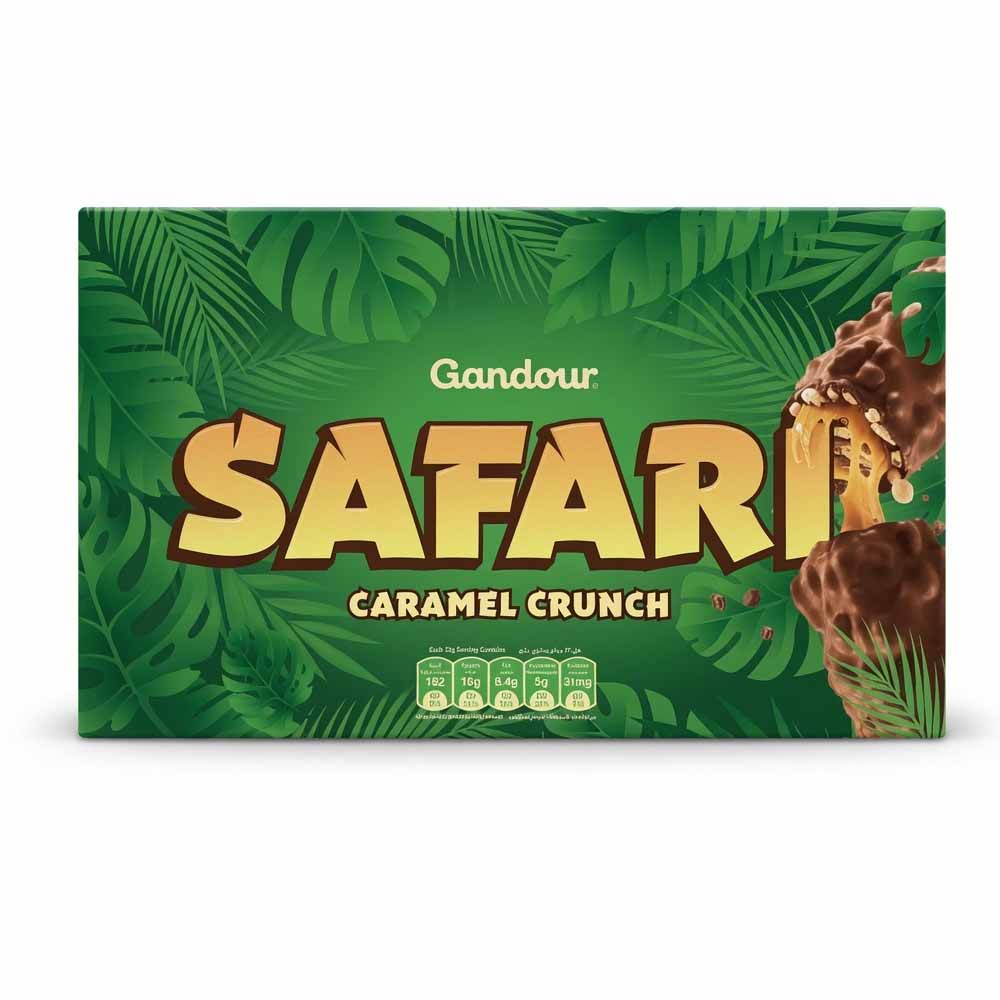 gandour Safari gold Choco 32g*12Pcs